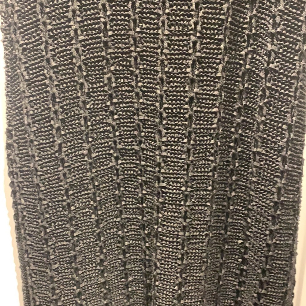 Pretty & Sexy Guess Black Knitted Ribbon With Beaded Tassels Dress - Picture 3 of 10